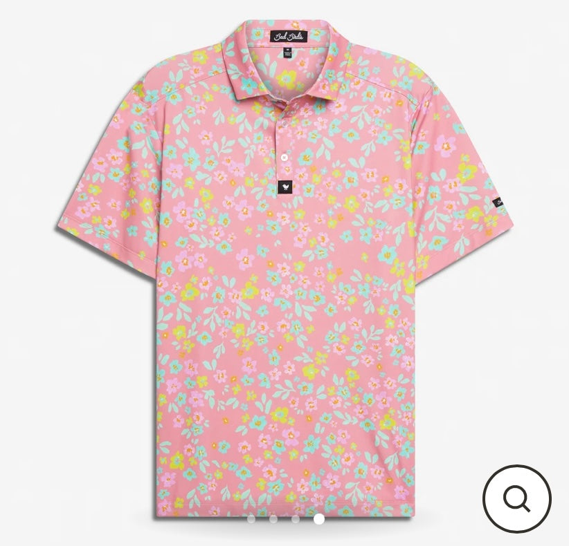 Bad Birdie Flower Bomb Polo